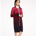 fashion colorful women cashmere coat